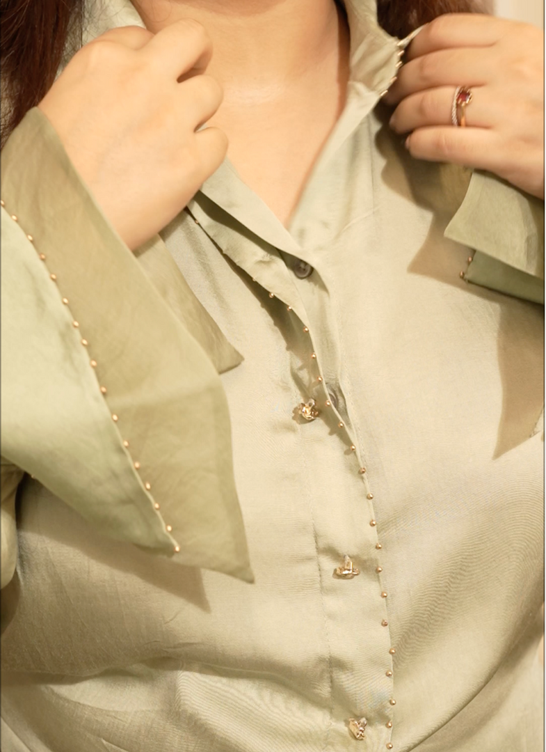 Luma Shirt - Sage Green
