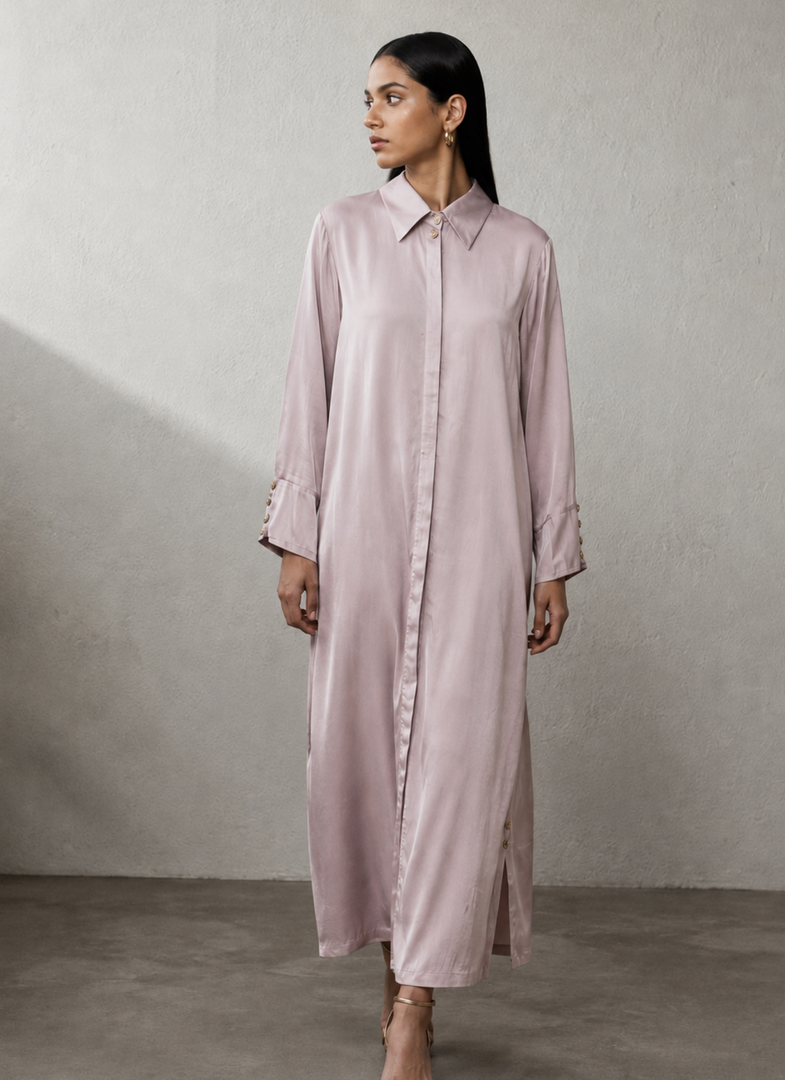 Aaliya Dress - Blush Pink