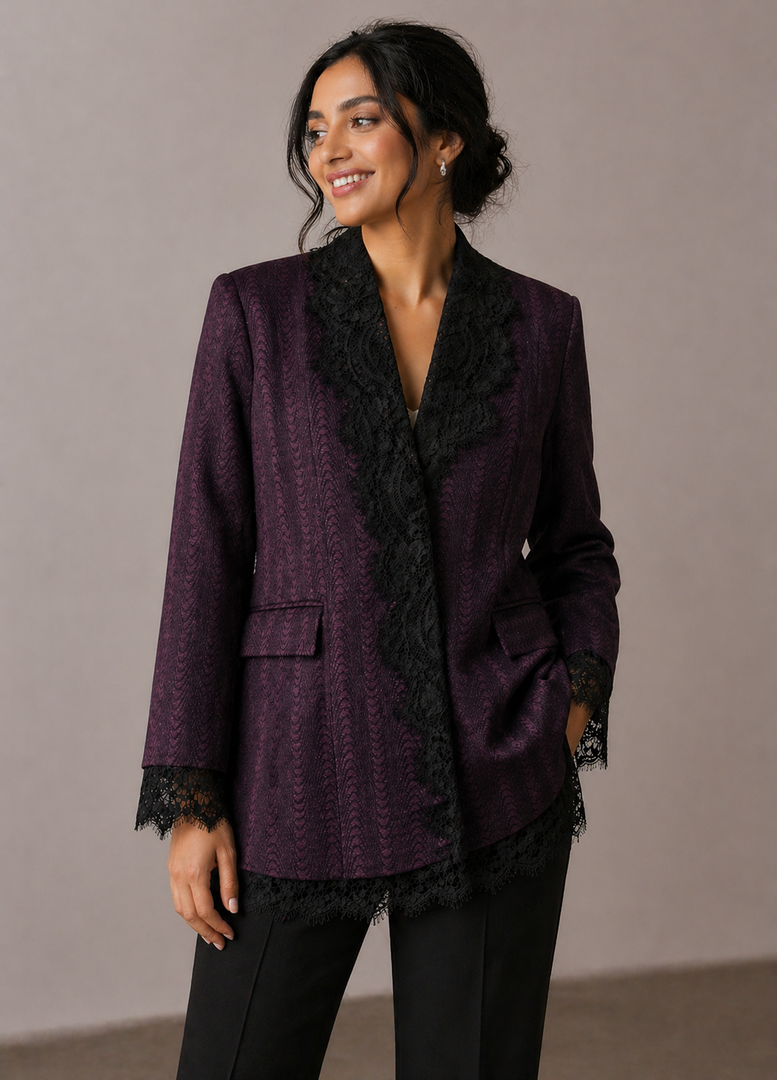 Celene Fringe coat